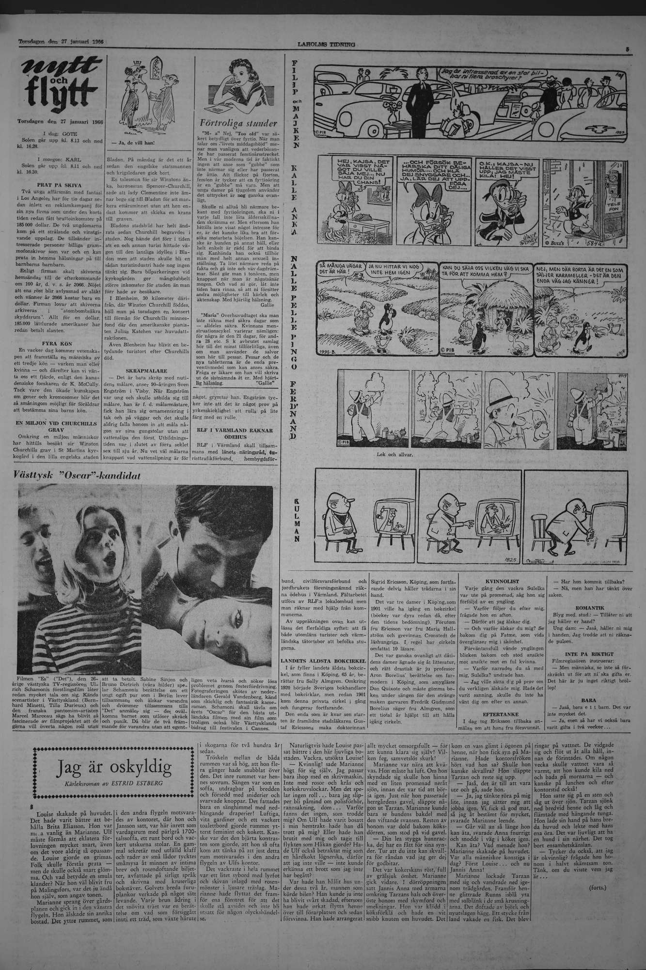 Laholms Tidning Torsdag 27 januari 1966, sida 5
