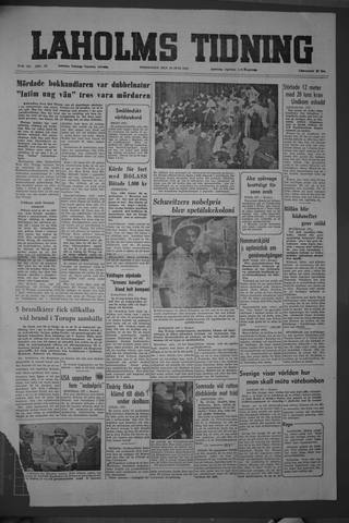 Förstasidan, Torsdag 10 juni 1954