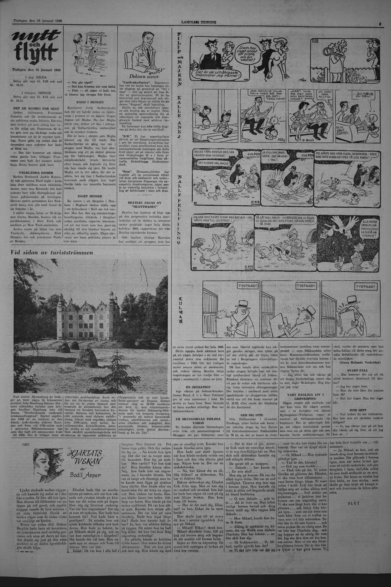 Laholms Tidning Tisdag 18 januari 1966, sida 5