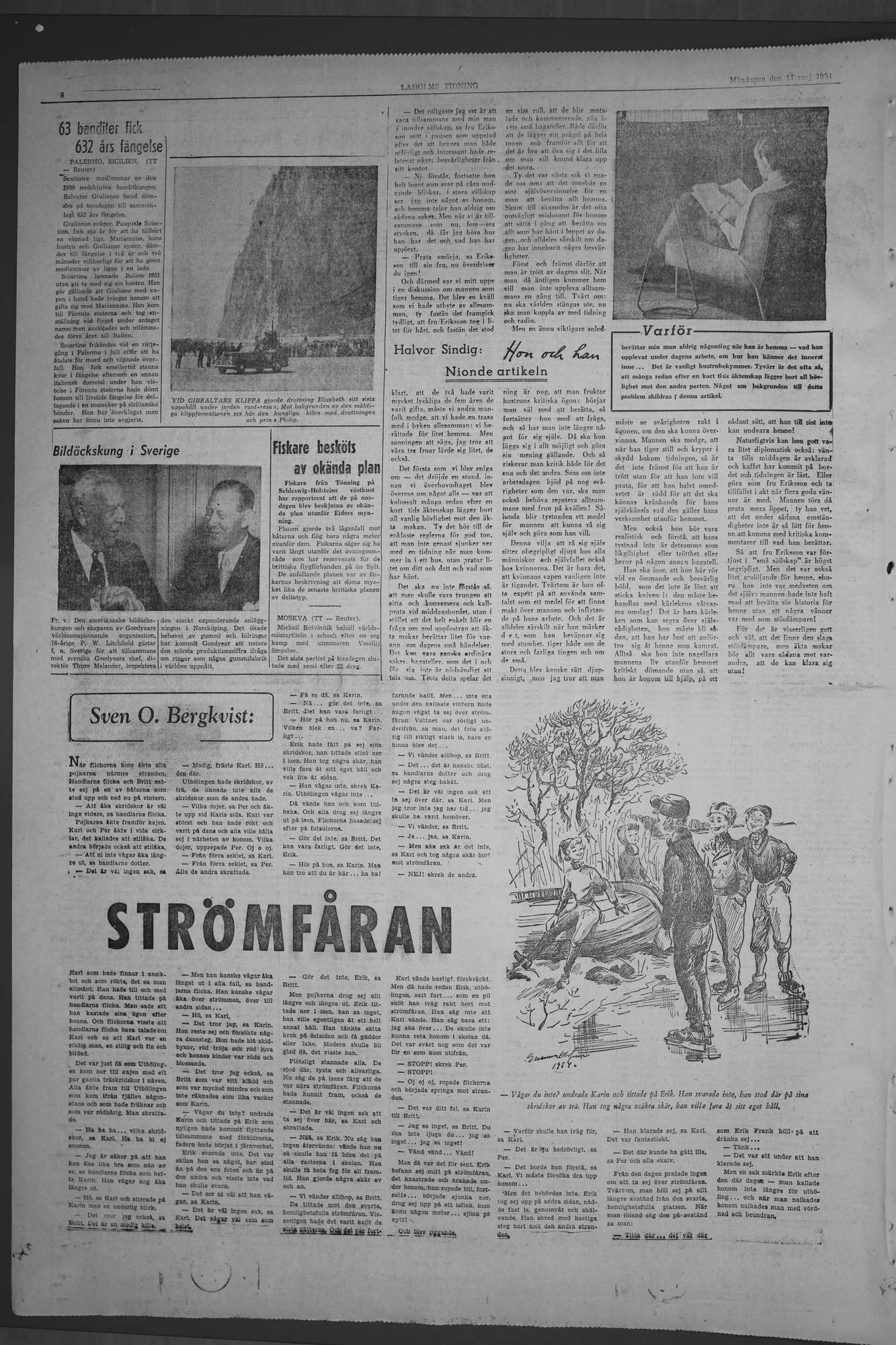 Laholms Tidning Måndag 17 maj 1954, sida 6