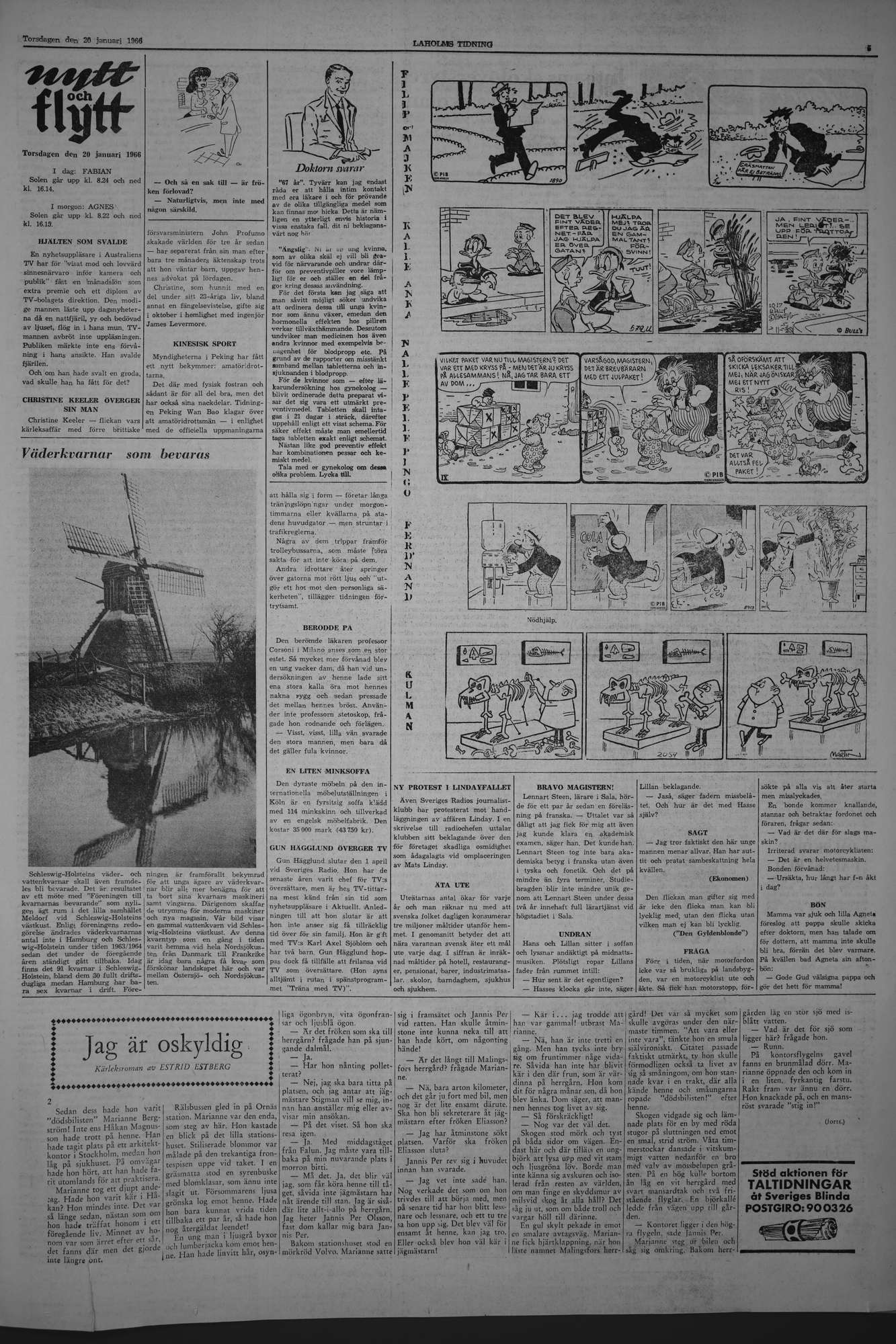 Laholms Tidning Torsdag 20 januari 1966, sida 5