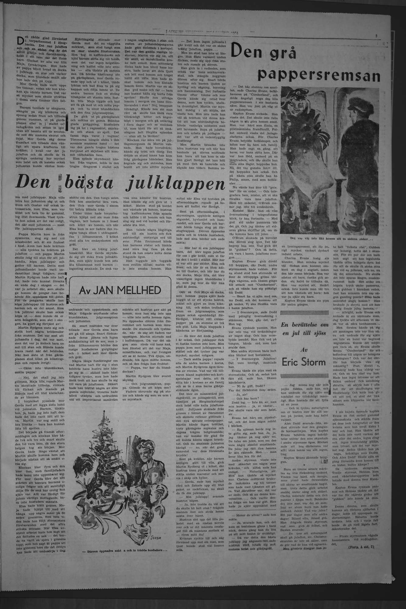 Laholms Tidning Tisdag 21 december 1954, sida 9