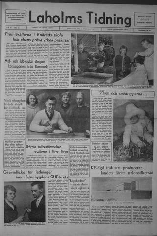Förstasidan, Torsdag 24 februari 1966