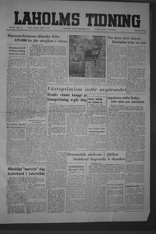 Förstasidan, Onsdag 29 december 1954