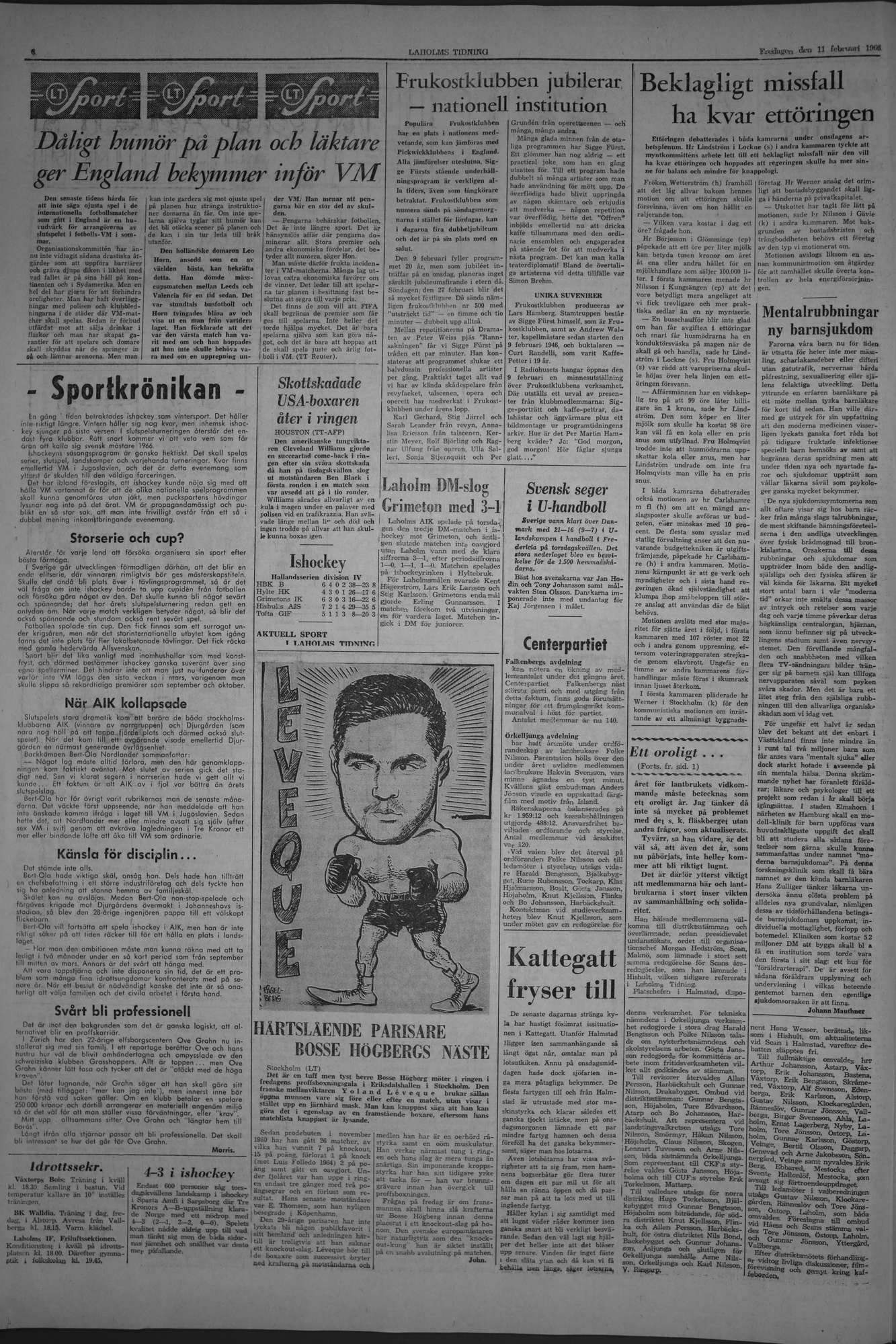 Laholms Tidning Fredag 11 februari 1966, sida 6