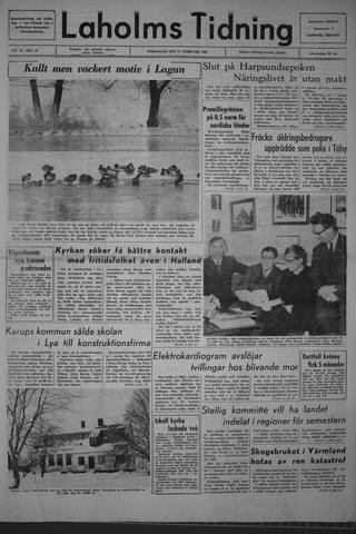 Förstasidan, Torsdag 17 februari 1966