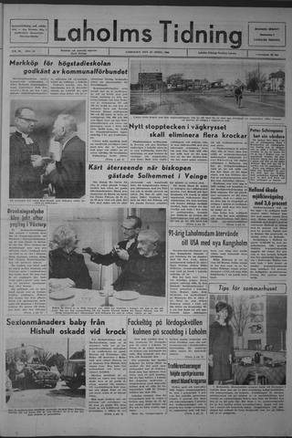 Förstasidan, Lördag 23 april 1966