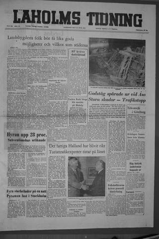 Förstasidan, Onsdag 22 juni 1955