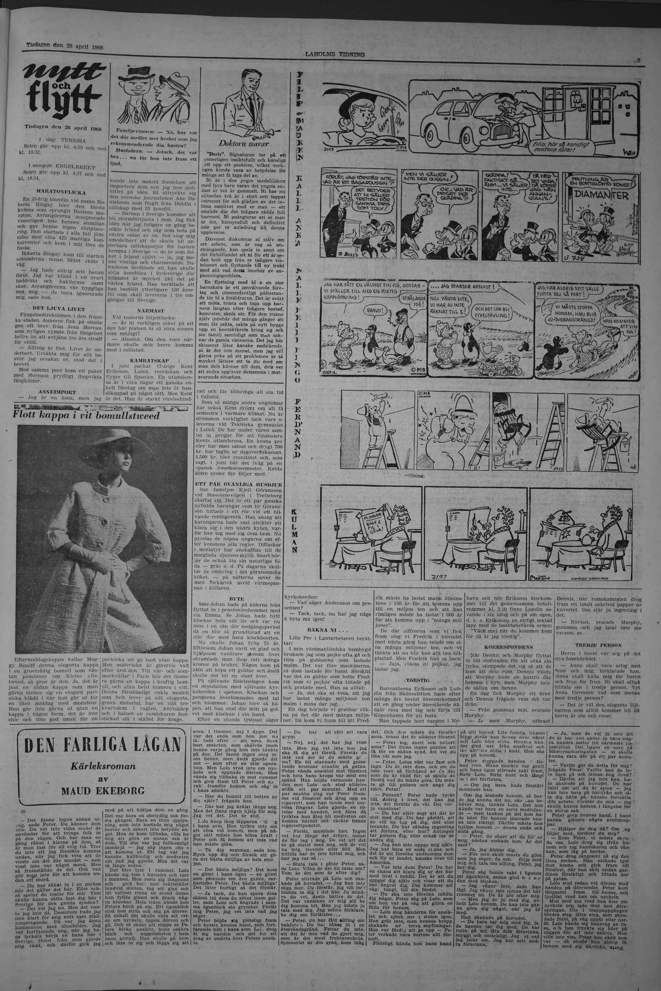 Laholms Tidning Tisdag 26 april 1966, sida 5