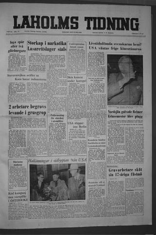 Förstasidan, Tisdag 24 maj 1955
