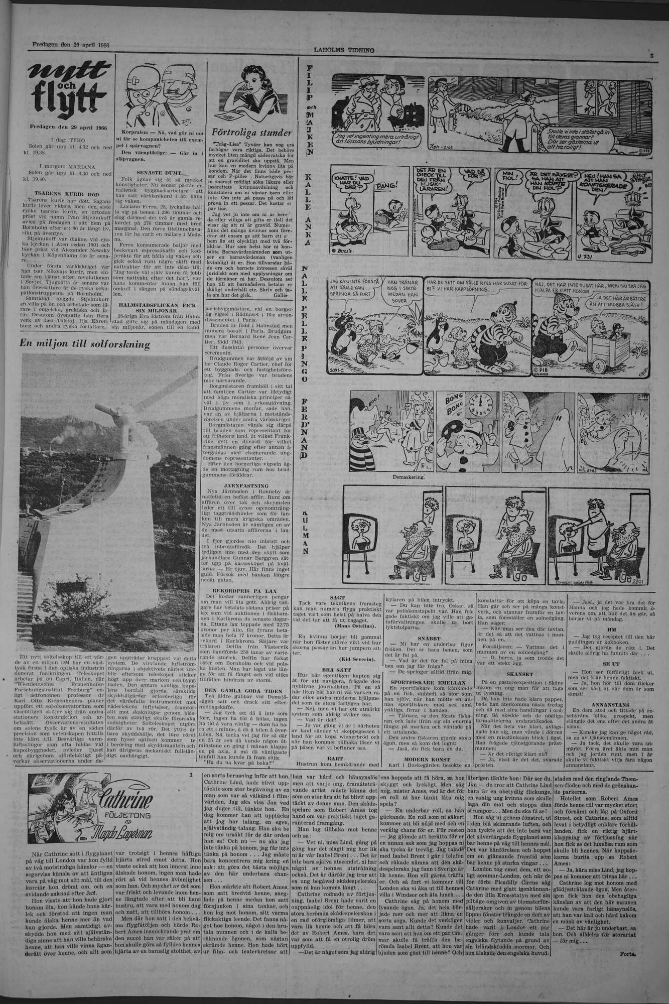 Laholms Tidning Fredag 29 april 1966, sida 5