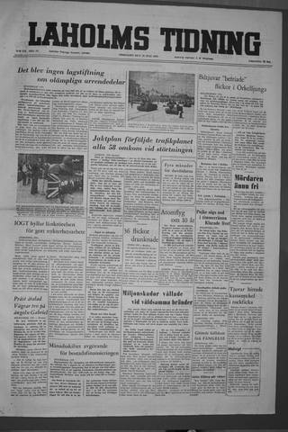 Förstasidan, Fredag 29 juli 1955
