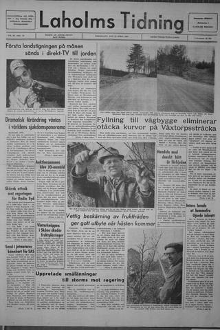 Förstasidan, Torsdag 14 april 1966