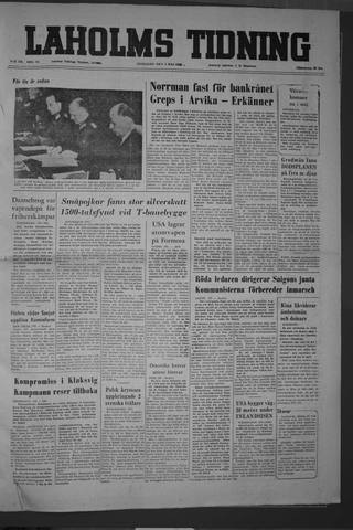Förstasidan, Onsdag 4 maj 1955