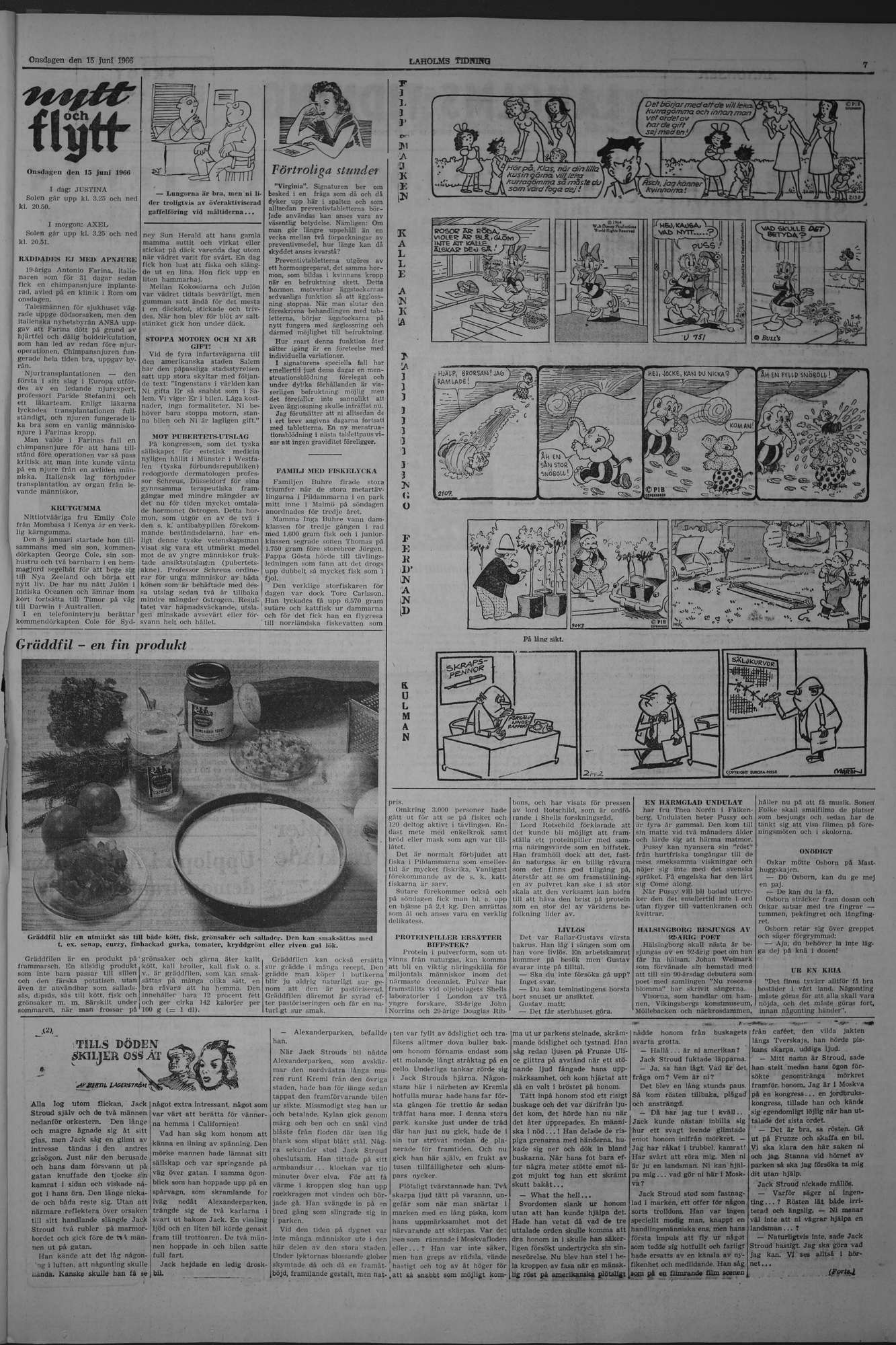 Laholms Tidning Onsdag 15 juni 1966, sida 7