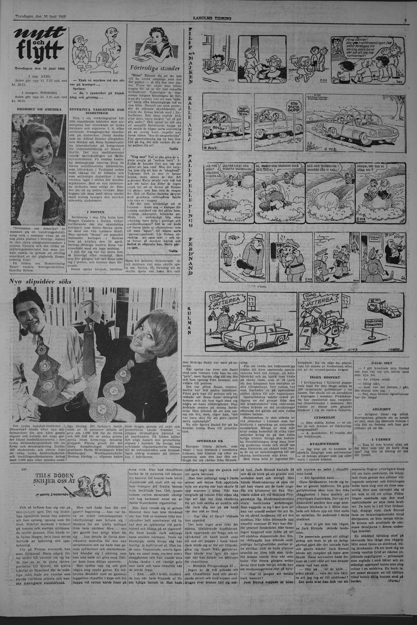 Laholms Tidning Torsdag 16 juni 1966, sida 5