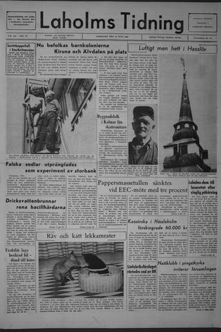 Förstasidan, Fredag 17 juni 1966