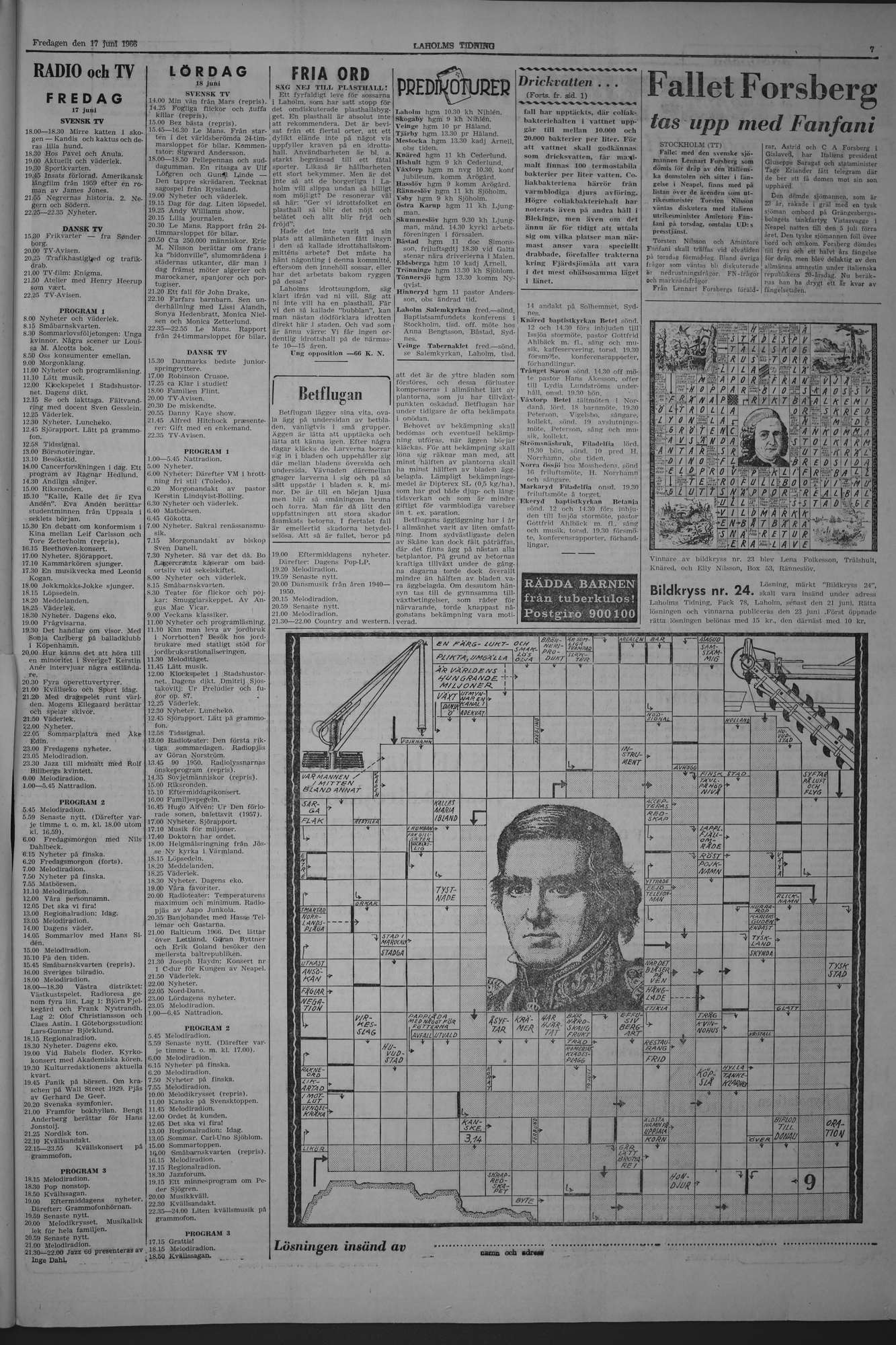 Laholms Tidning Fredag 17 juni 1966, sida 7