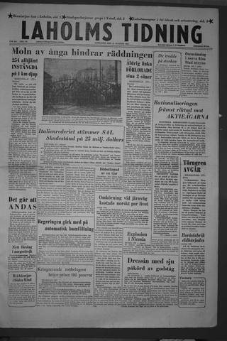 Förstasidan, Lördag 11 augusti 1956