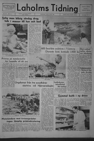 Förstasidan, Måndag 20 juni 1966