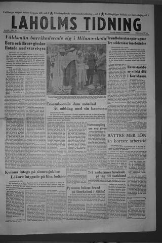 Förstasidan, Torsdag 11 oktober 1956
