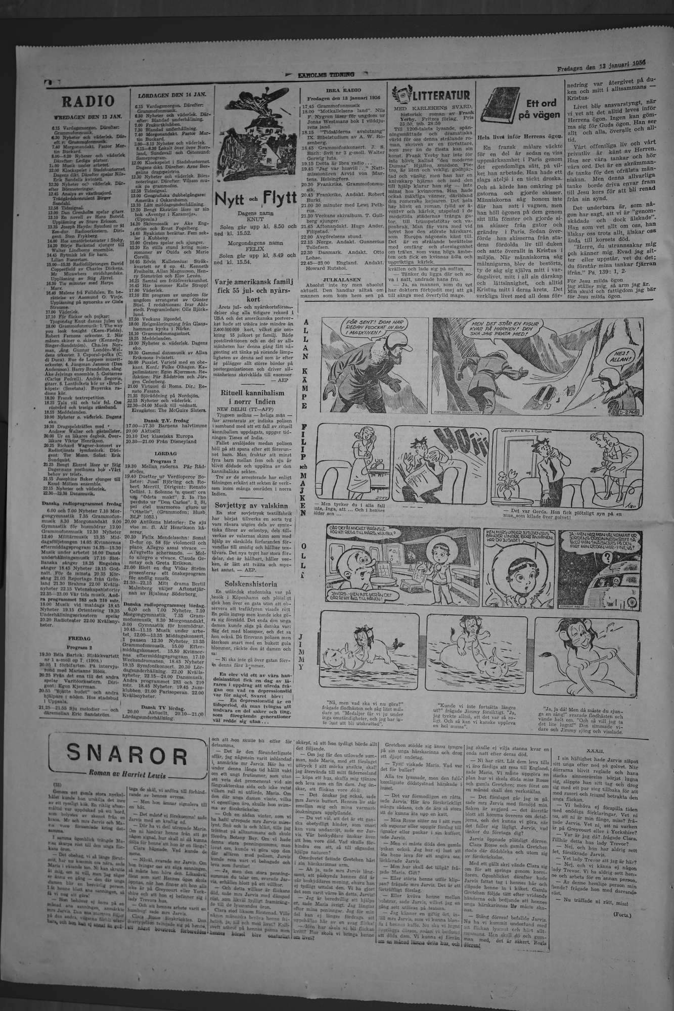 Laholms Tidning Fredag 13 januari 1956, sida 6
