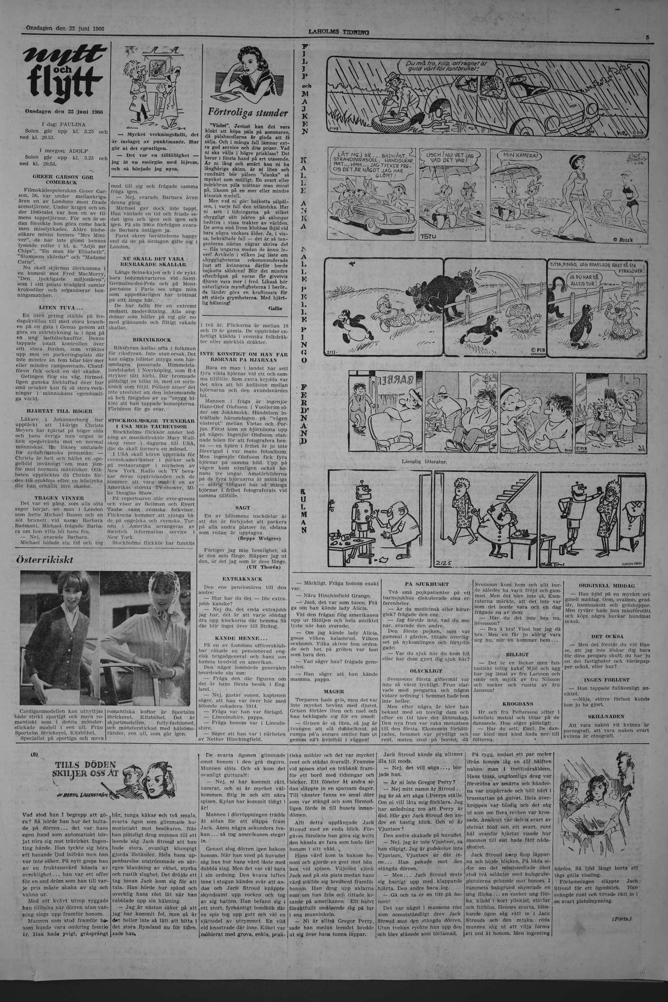 Laholms Tidning Onsdag 22 juni 1966, sida 5