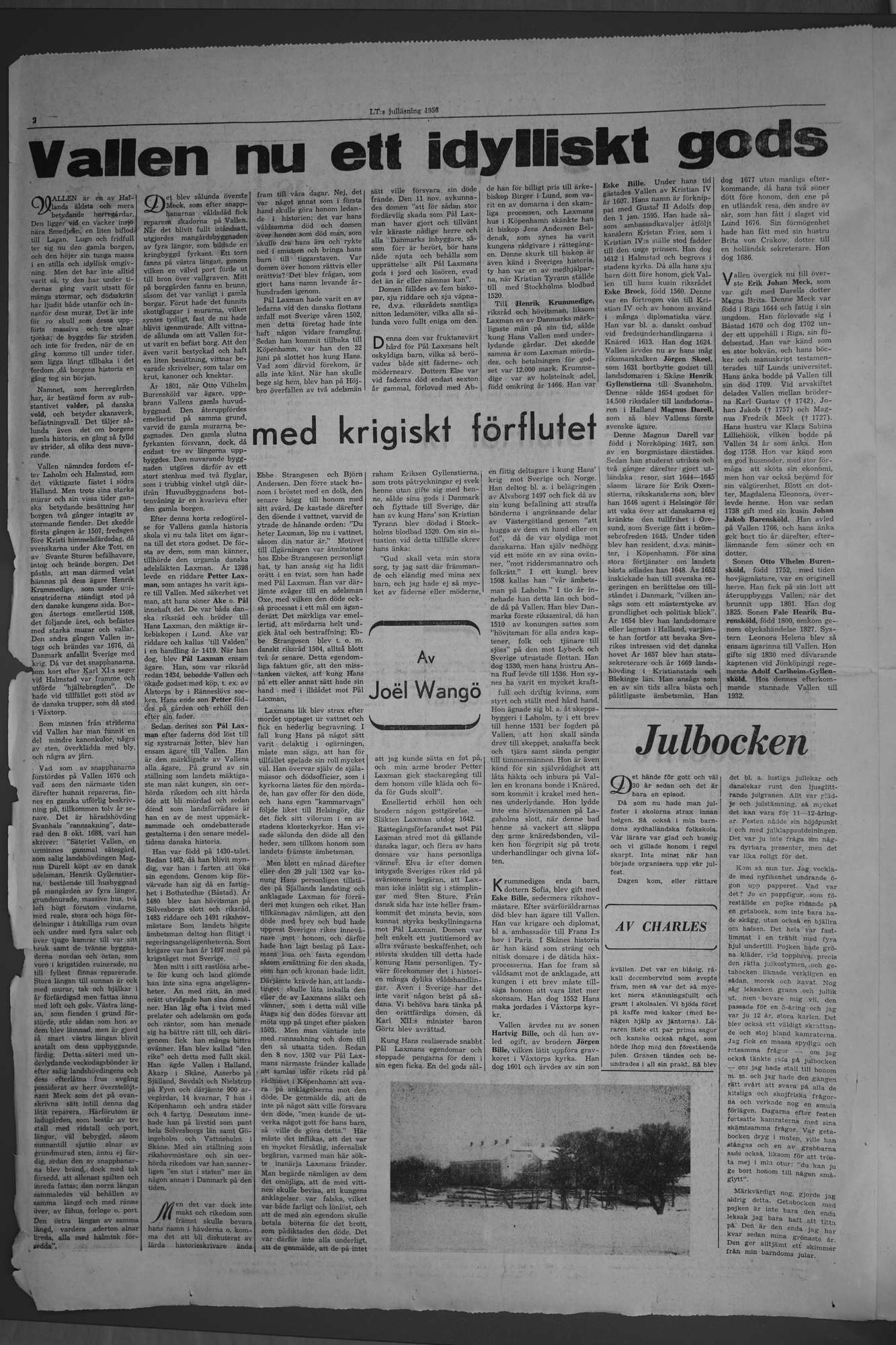 Laholms Tidning Fredag 21 december 1956, sida 10