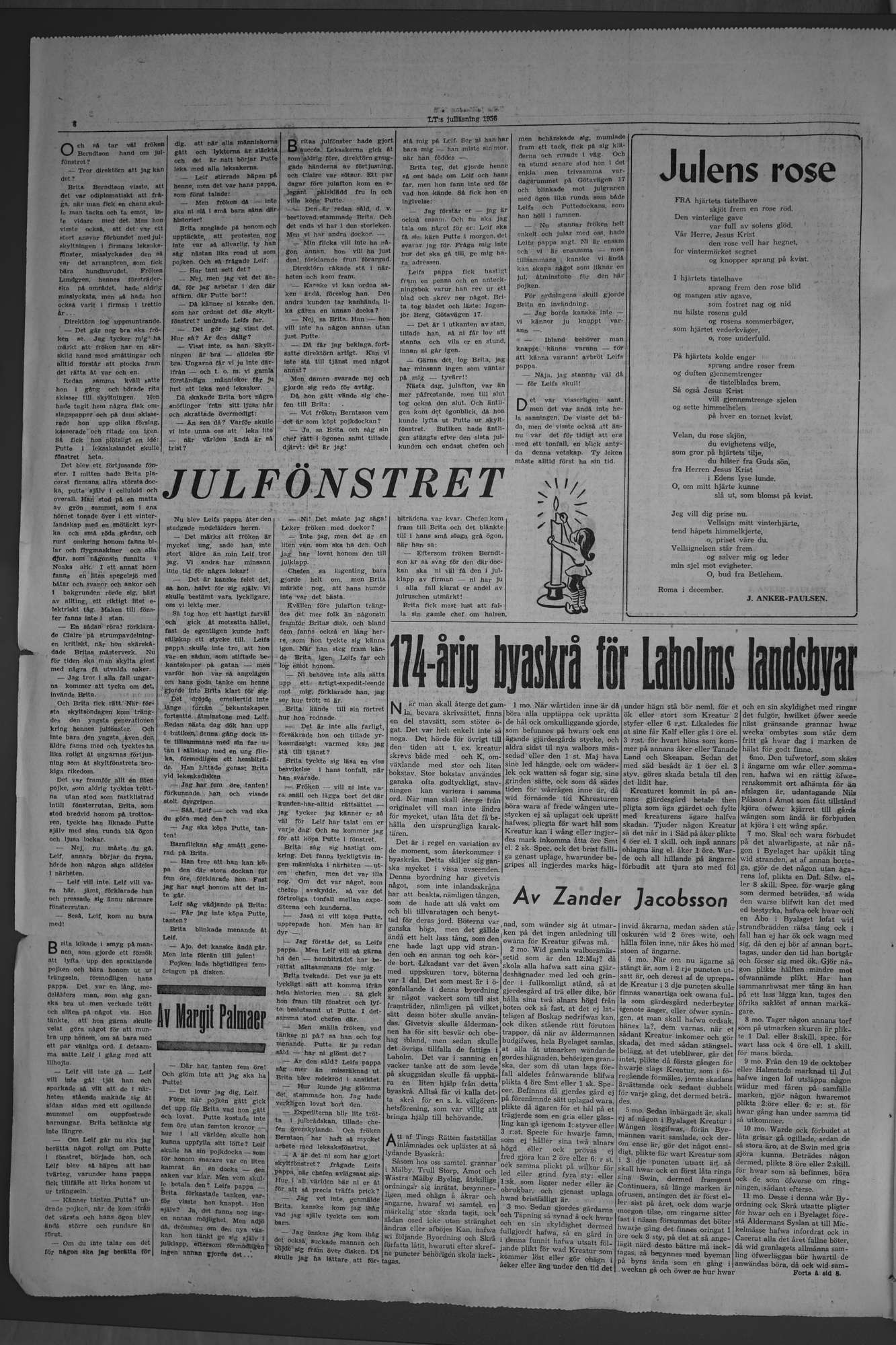 Laholms Tidning Fredag 21 december 1956, sida 14