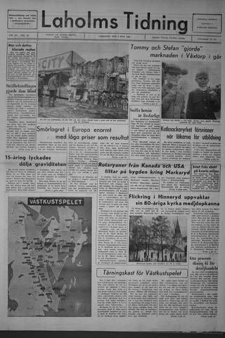 Förstasidan, Lördag 4 juni 1966