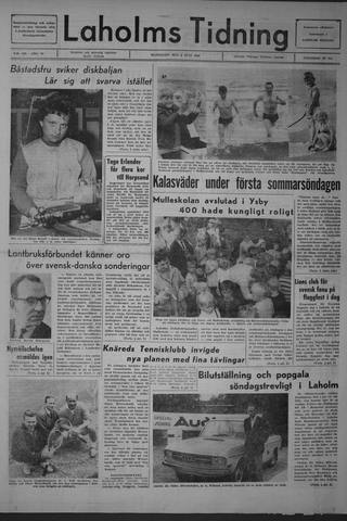 Förstasidan, Måndag 6 juni 1966