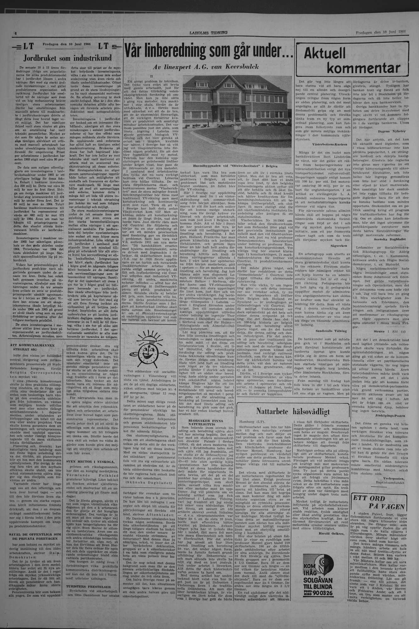 Laholms Tidning Fredag 10 juni 1966, sida 4