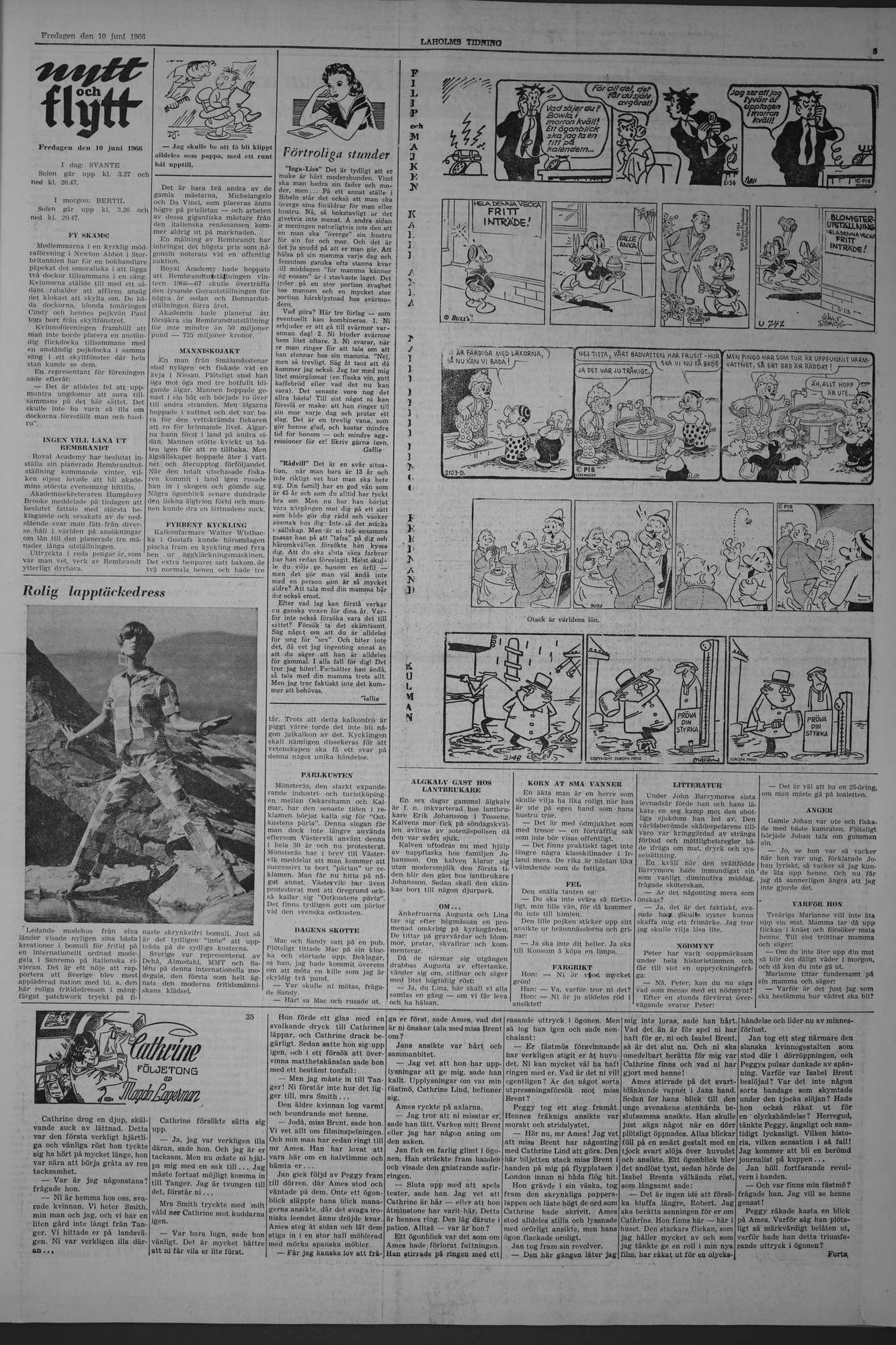 Laholms Tidning Fredag 10 juni 1966, sida 5