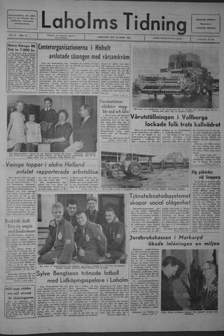 Förstasidan, Lördag 26 mars 1966