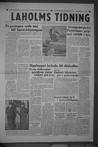 Förstasidan, Lördag 30 juni 1956