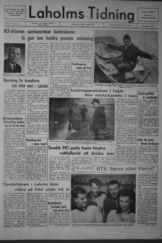 Förstasidan, Onsdag 2 mars 1966