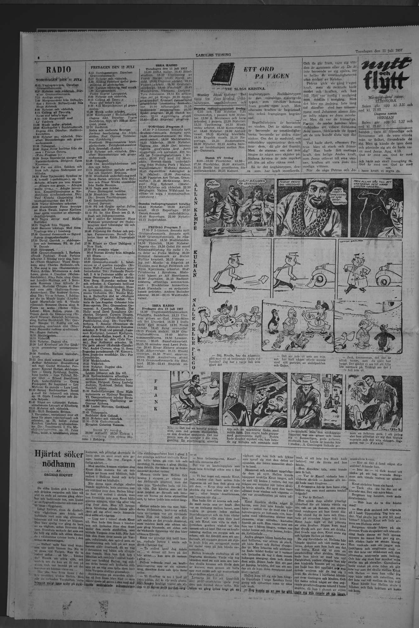 Laholms Tidning Torsdag 11 juli 1957, sida 6