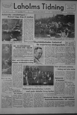 Förstasidan, Torsdag 10 mars 1966