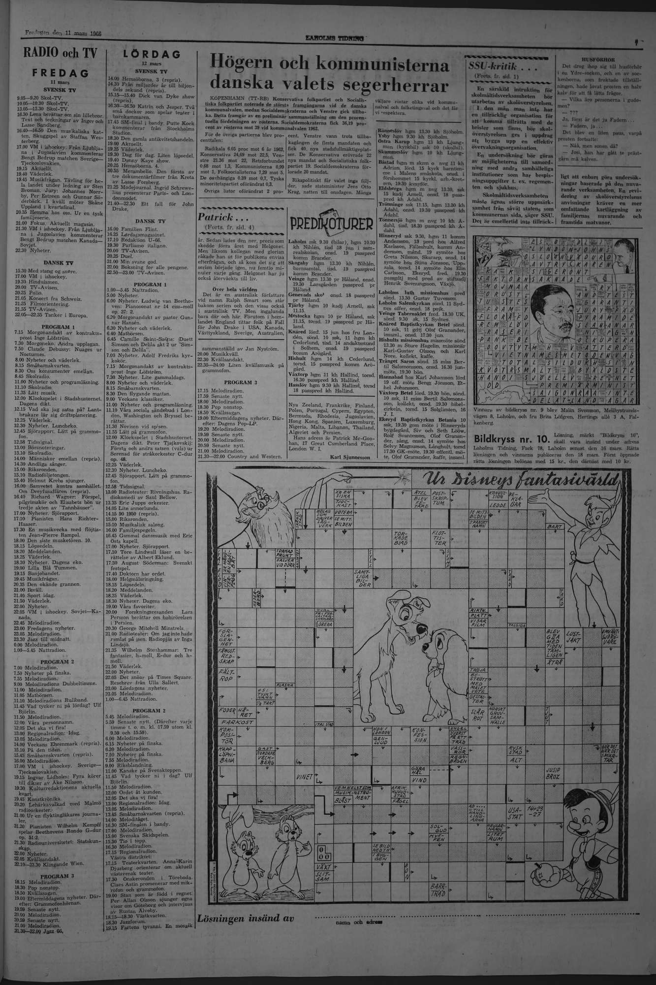Laholms Tidning Fredag 11 mars 1966, sida 7