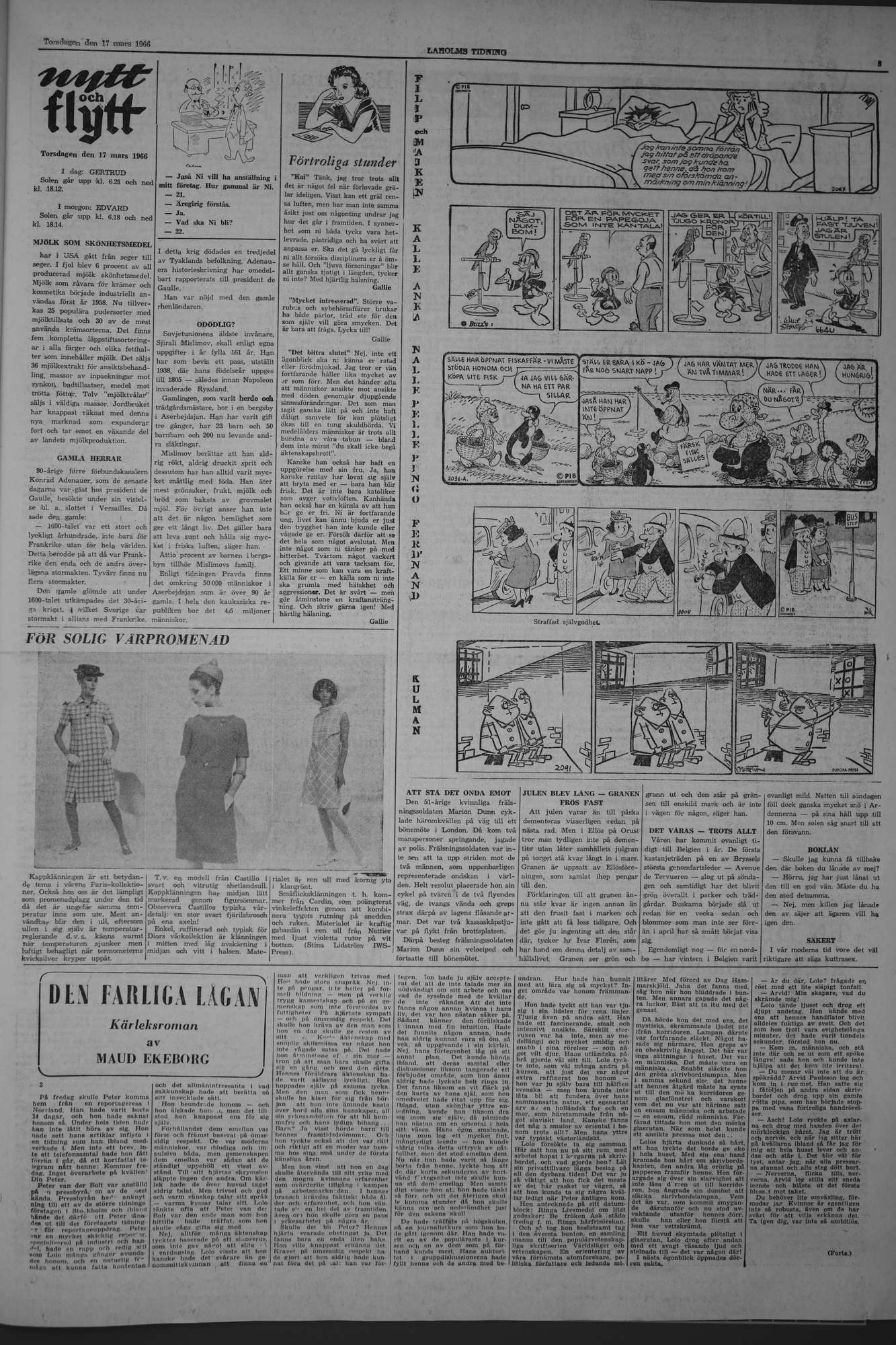 Laholms Tidning Torsdag 17 mars 1966, sida 5