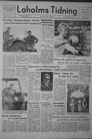 Förstasidan, Måndag 21 mars 1966