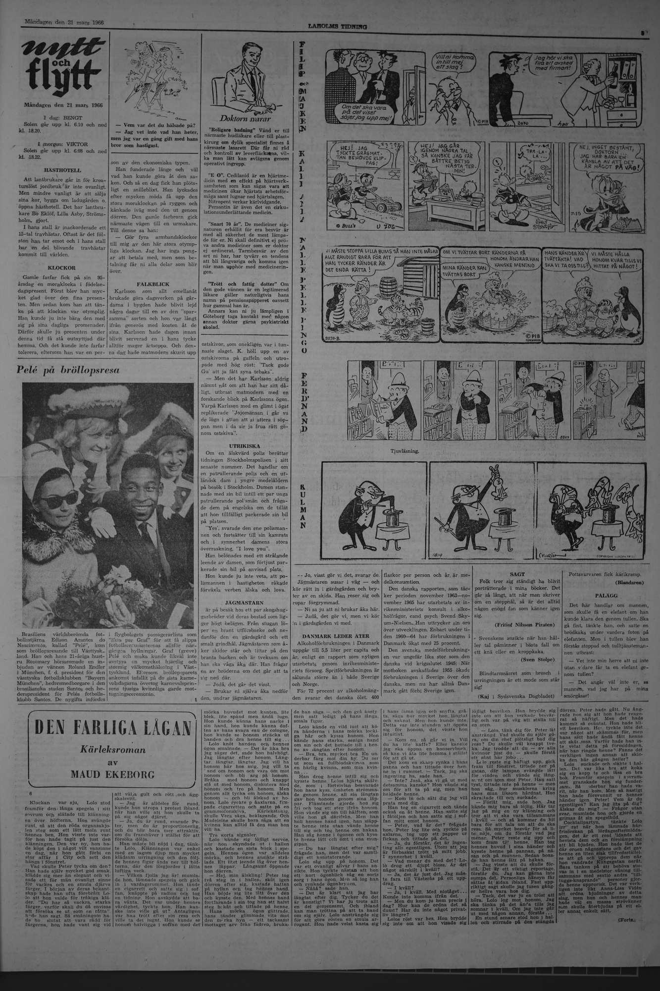 Laholms Tidning Måndag 21 mars 1966, sida 5