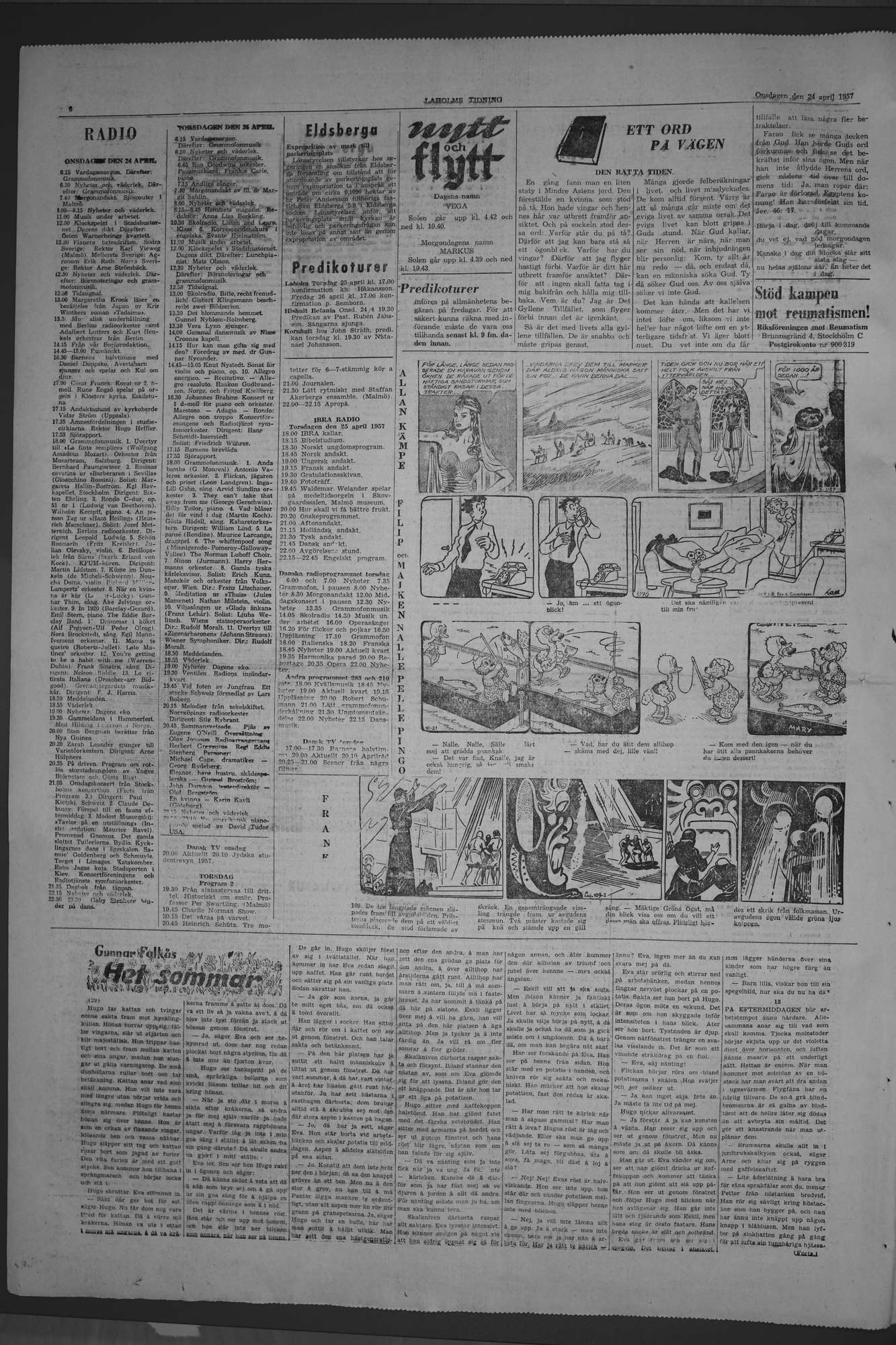 Laholms Tidning Onsdag 24 april 1957, sida 6