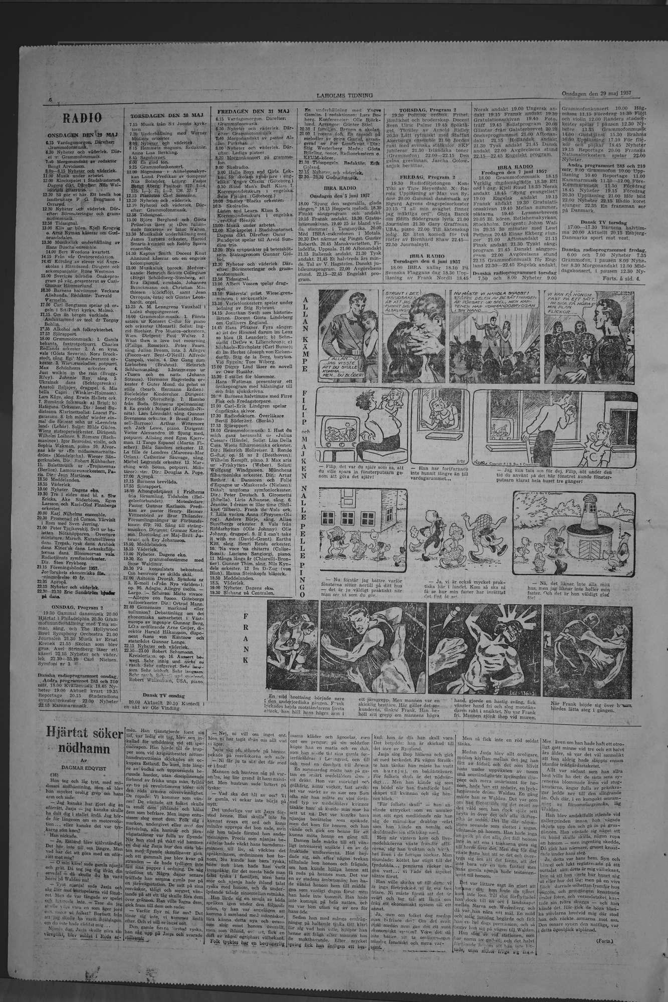 Laholms Tidning Onsdag 29 maj 1957, sida 6