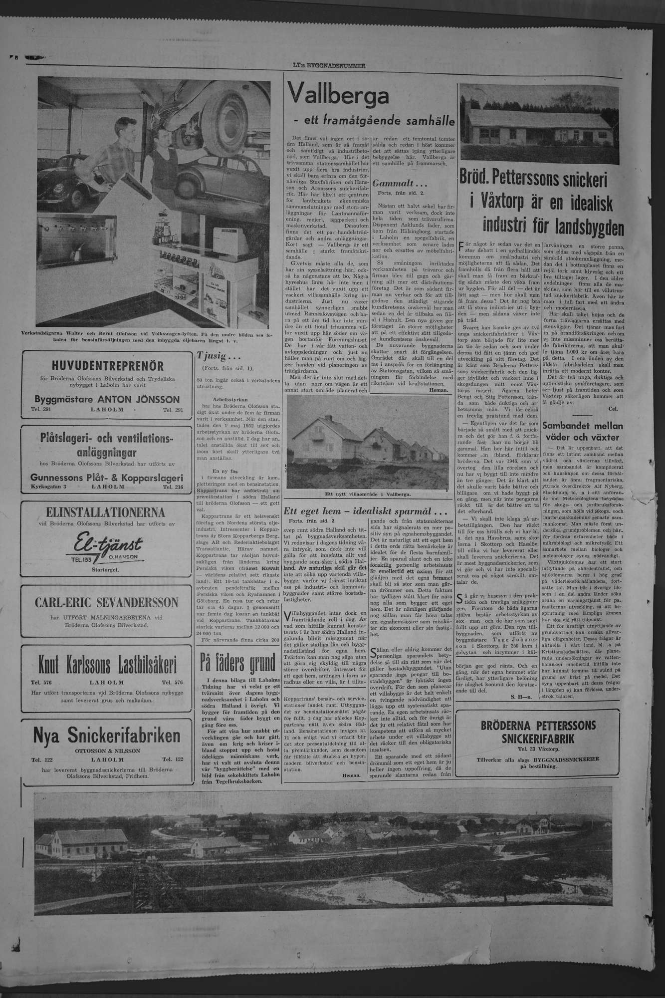Laholms Tidning Fredag 31 maj 1957, sida 14