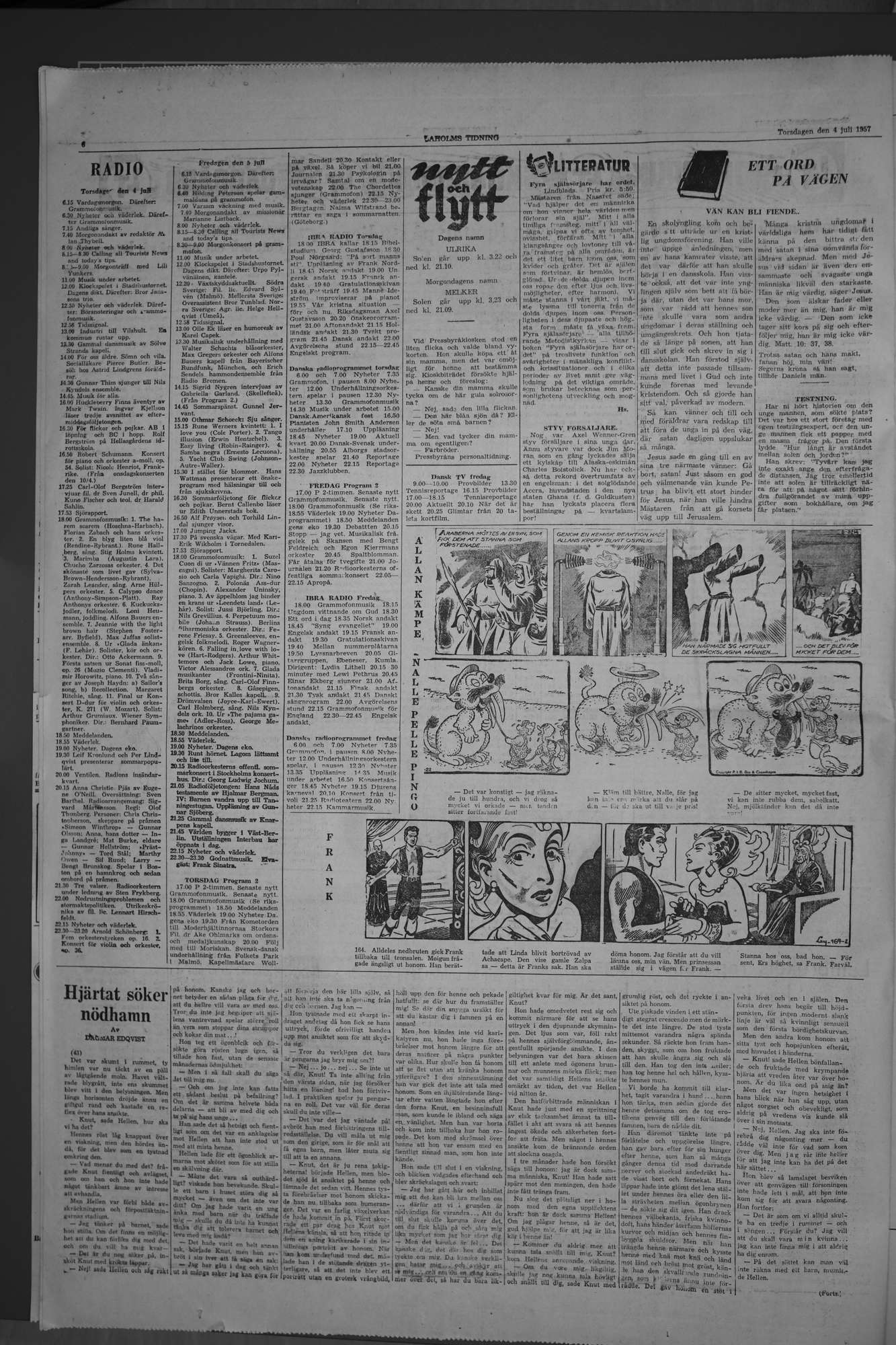 Laholms Tidning Torsdag 4 juli 1957, sida 6