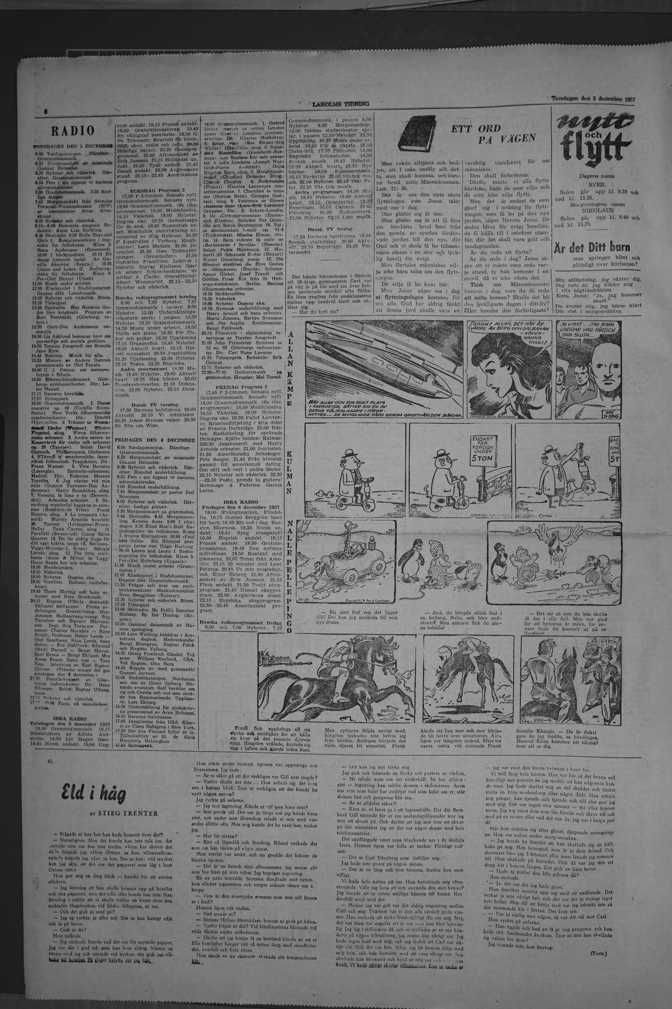 Laholms Tidning Torsdag 5 december 1957, sida 6