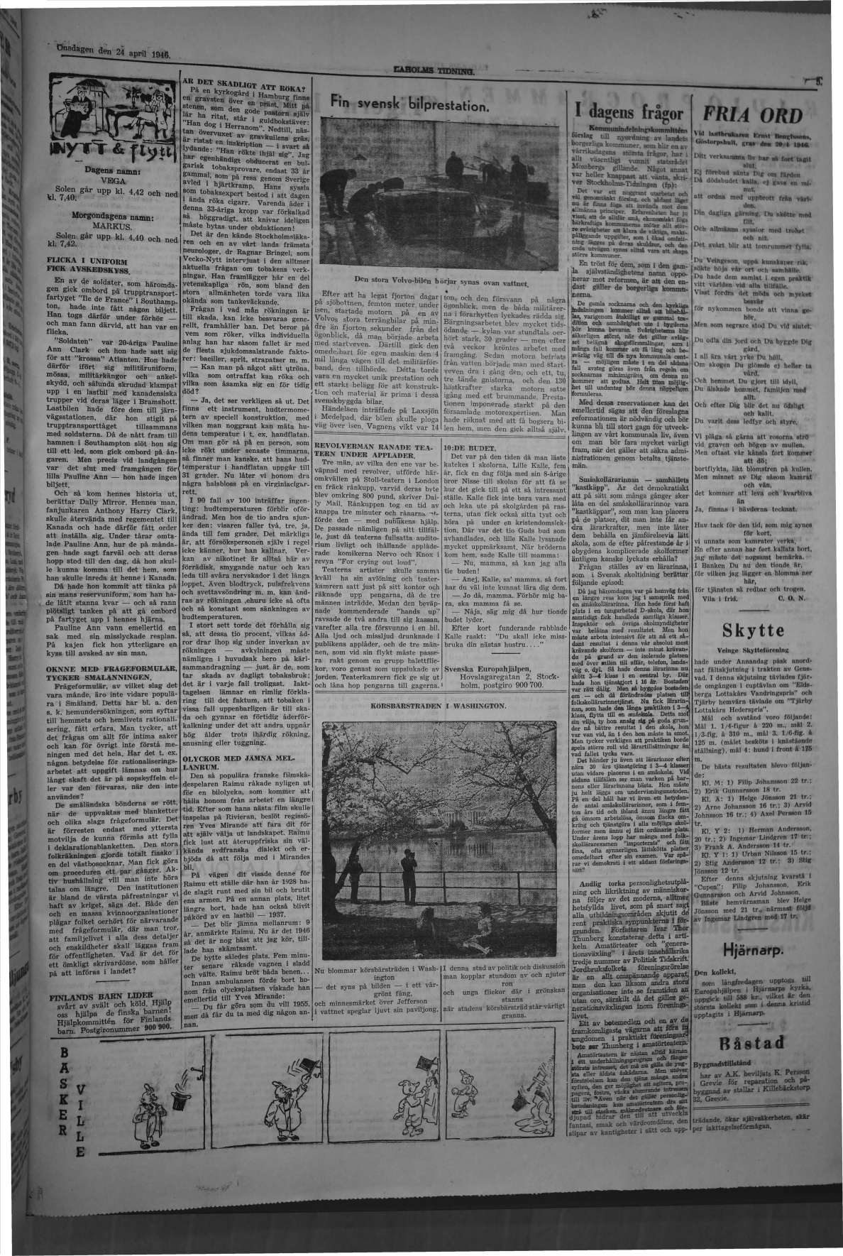 Laholms Tidning Onsdag 24 april 1946, sida 5