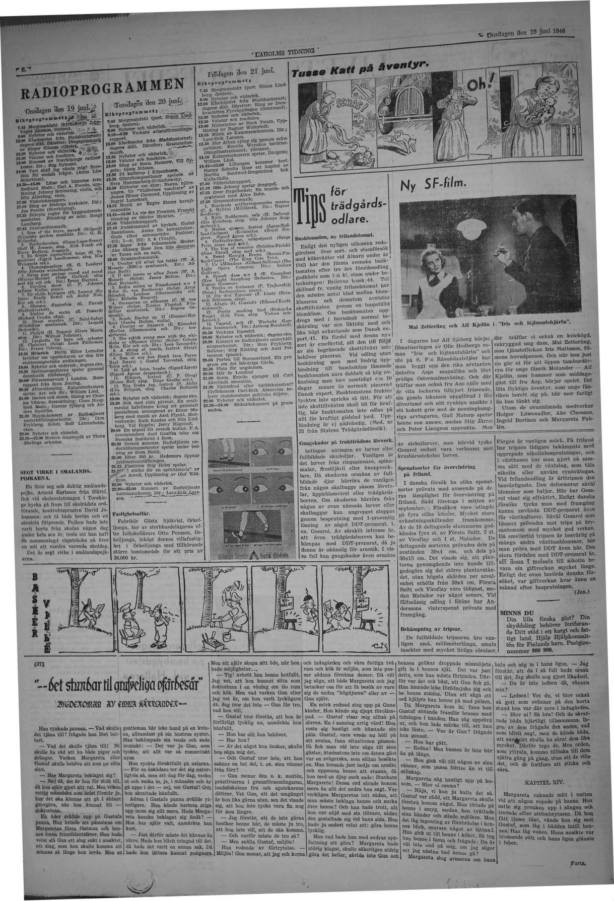 Laholms Tidning Onsdag 19 juni 1946, sida 6