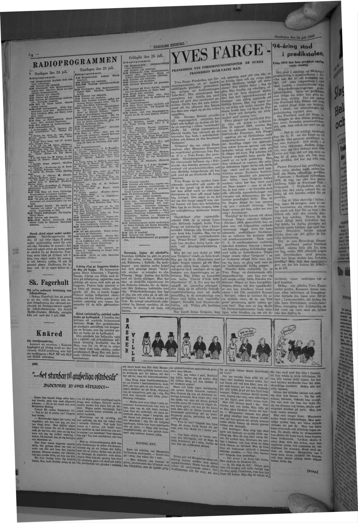 Laholms Tidning Onsdag 24 juli 1946, sida 5